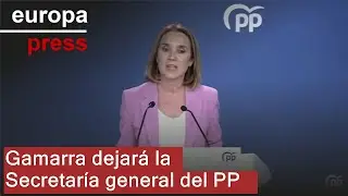 Gamarra dejar&aacute; la Secretar&iacute;a general del PP