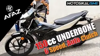 AFAZ 150cc UNDERBONE 6 SPEED AUTO CLUTCH PROTOTYPE REVEALED