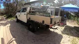 Fraser island One Tree camping Area (Fenced)