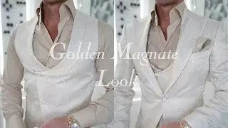 Gold Wedding Suit | Elegant Bold Suit | #shorts