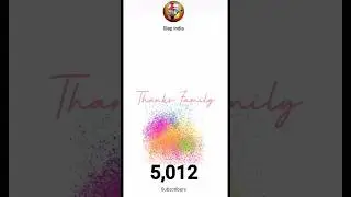 5k subscriber complete status 2023 5k subscriber complete celebrate 5000 subscribers #shorts #5ksubs
