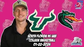 USF vs UAB 1/22/26 Free College Basketball Picks and Predictions | NCAAB Pick