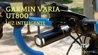 Garmin Varia UT800 -  🚲 MEJOR LUZ inteligente Review en español