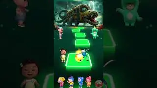 SCHOOL BUS HEAD EATER - STORY OF REAL TRANSFORMATION - Zoonomaly Theme Song (COVER) vs Tiles Hop 🎮🎯