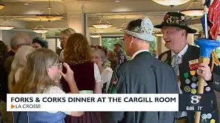 'Forks and Corks' dinner at the Cargill Room