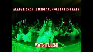 DJ Quinn Live In Alapan 2k24 || Medical College Kolkata || DJ Night Party Aftermovie