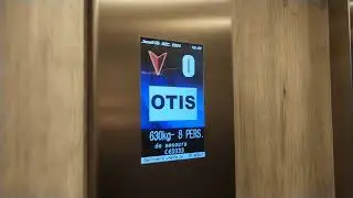 magnifique ascenseur sprint MRL installé par otis Marseille France
