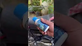 Metal Polish 🔥 Engine Cleaning #gt650 650 #interceptor650 #bullet