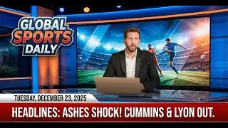 The Breaking News Style GLOBAL SPORTS Australia's Double Blow Chiefs State & Sheffield United
