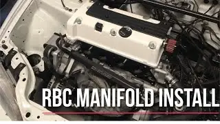 Kswap eg civic gets a RBC manifold!!!