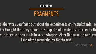 Tiny Room Stories - Act 2. Chapter 9: Fragments