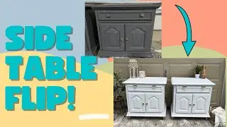 Modern Side Table Flip