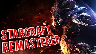 FIRST ZERG FREE FOR ALL MULTIPLAYER - StarCraft Remastered Gameplay