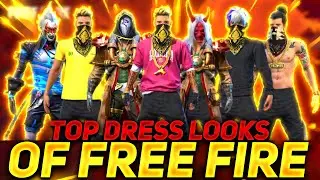 TOP & RARE PERMANENT LOOKS OF FREEFIRE