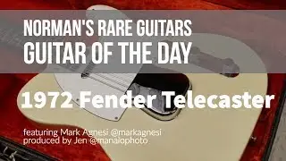 Norman's Rare Guitars - Guitar of the Day: 1972 Fender Telecaster