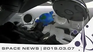 Space News | SpaceX DM-1 Launches, Our Galactic Core, Lunar Swirls and Earths Atmosphere