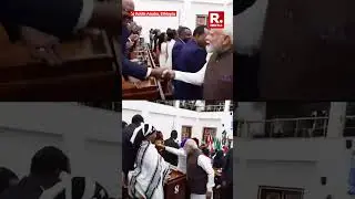 PM Modi Meets Ethiopian Parliament Members