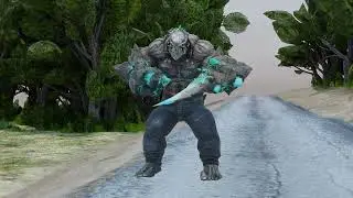 Forest monster attack