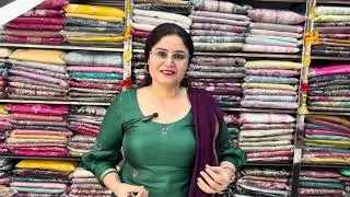 Premium kora silk !! Pure mul with parsi work (9896153056)(4/2/26)elegant party wear new collection 