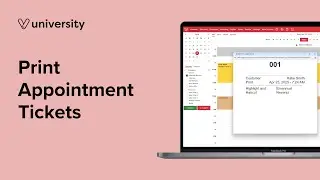 How to Print Appointment Tickets in Vagaro