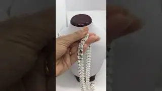 Handmade Miami Cubanlink Chain Necklace 12mm Solid 925 Sterling Silver Men size 22-30