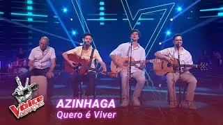 Azinhaga - &ldquo;Quero &eacute; Viver&rdquo; | 1.&ordf; Gala | The Voice Gera&ccedil;&otilde;es 2023