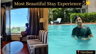 Most Beautiful Hotel in Haridwar! My Experience, Pool, Breakfast | Aridaman Singh