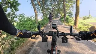 Back on the Road Together After a Year | Winter Cycling Vlog