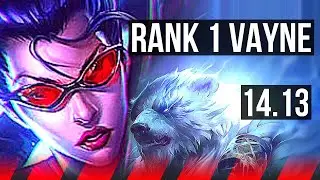VAYNE vs VOLIBEAR (TOP) | Rank 2, Rank 1 Vayne, 71% winrate | EUW Challenger | 14.13