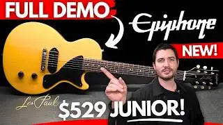 NEW Epiphone Les Paul Jr FULL DEMO