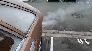 Winter Cold Start 1977 Renault 20