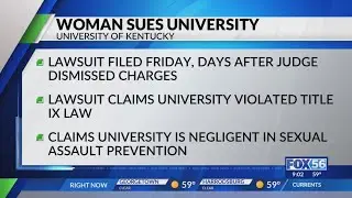 Former UK student sues college following dismissal of rape case