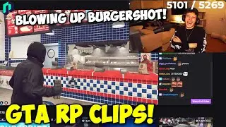 Blaustoise REACTS TO GTA RP CLIPS #11! | | GTA 5 NoPixel 3.0
