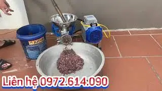 Máy Xay Thịt Cá Công Nghiệp Nghiền Cá Gà Cả Xương Giá rẻ [GIÁ TỐT]