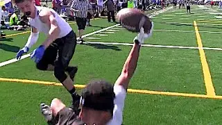 Bishop Amat's Trevon Sidney's Sick TD Grab : PassingDown 7v7 2015