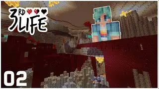 The Nether Is MINE Now! - Minecraft 3rd Life SMP - Ep.2