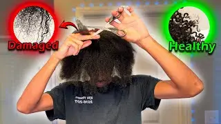 How to TRIM/CUT the ENDS of YOUR HAIR