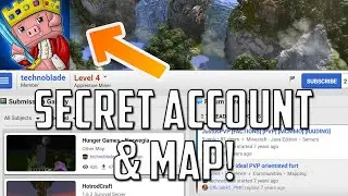 I found Technoblade's SECRET ACCOUNT (and secret Minecraft map)