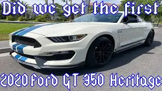 2020 Ford Mustang Shelby GT350 Heritage Edition