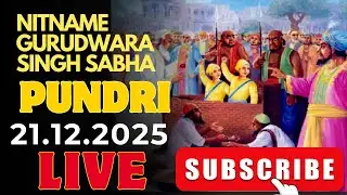 Nitname gurudwara singh sabha pundri 21.12.2025