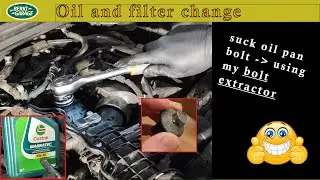Major Service on TDV6 &ndash; Stuck Drain Plug, Filters, and Oil Change! (Range Rover Sport L320)