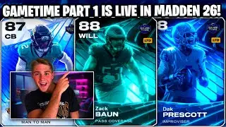 GAME TIME PART 1 IS LIVE! FREE 87 OVR CHAMPIONS, NEW LTD HOUSE RULES, AP INCREASE + MORE IN MUT 26!
