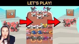 {NEW vs OLD VERSION} Alphabet Lore Merge Run Comparison Levels 46-49 New Season Part 6
