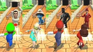 Mario Party 9 - Step It Up - Mario vs Rosalina vs Luigi vs Pauline (Master Difficulty)