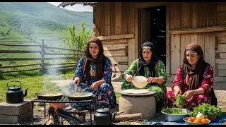 Rural Life in Iran: How Families Cook Together the Old Way