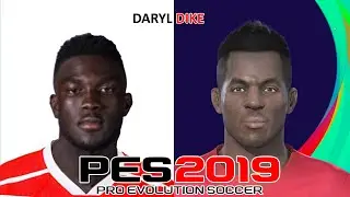 DARYL DIKE | PES 2019/2020/2021 | FACE BUILD & STATS
