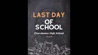Alissa McDowell - Last Day of High School CHS 2000