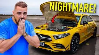 I MESSED UP BUYING THIS FLOOD DAMAGED A35 AMG! 🤦🏻&zwj;♂️