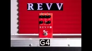 Revv G4 Distortion Pedal: Really Rad Red Tone!
