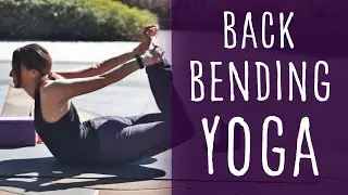 30 Minute Glowing Yoga Body Workout For Flexibility (Vinyasa Flow with Backbends)